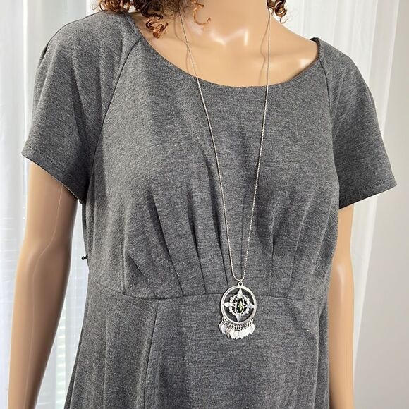 Liz Lange Maternity For Target Gray Dress Large - Picture 3 of 5